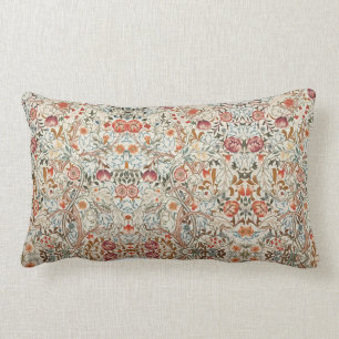 Cojín Lumbar 1890 Vintage William Morris Acanthus Portière