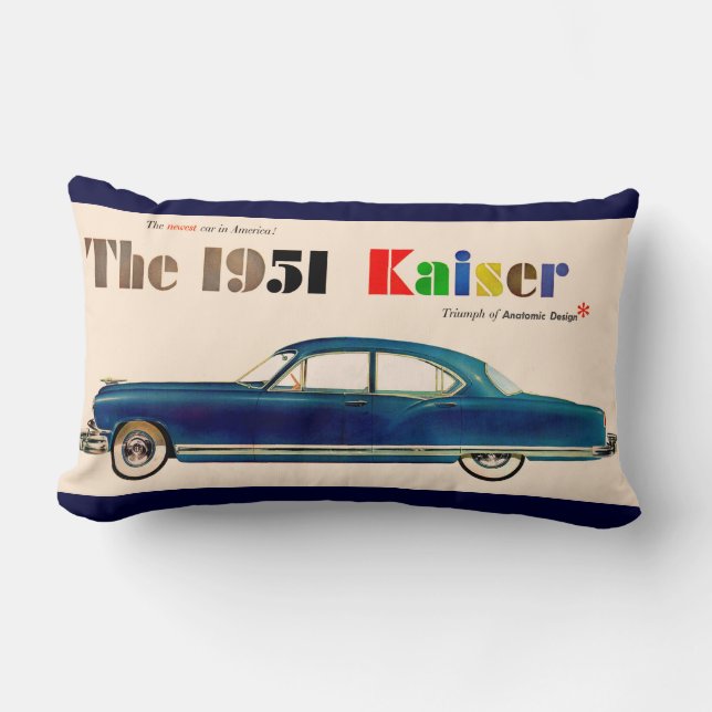 Cojín Lumbar 1951 Kaiser (Anverso)