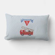 1.ᵉʳ nieto de cumpleaños, camión de bomberos