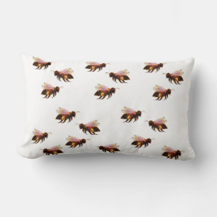 Cojín Lumbar Abejas onduladas