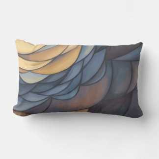 Cojín Lumbar Abstract, contemporary, painting, beige, ochre