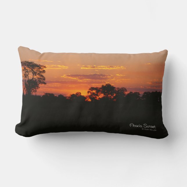 Cojín Lumbar Acacia Sunset (Anverso)
