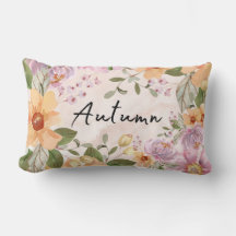 Adorable Autumable Watercolorgarden Floral Script