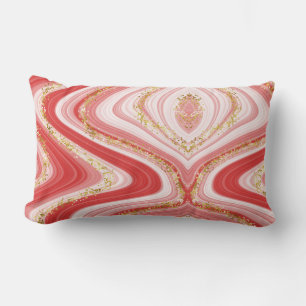 Cojín Lumbar Agate de oro Rosa