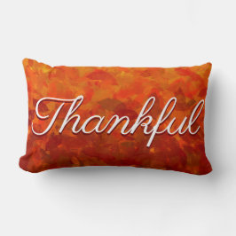 Cojín Lumbar Agradecimiento Caída del Otoño Sale De Acción De G