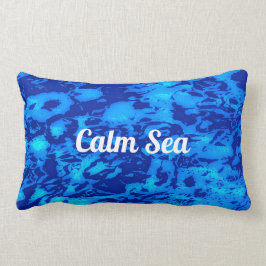 Cojín Lumbar Agua dulce Personalizar profunda de la Marina