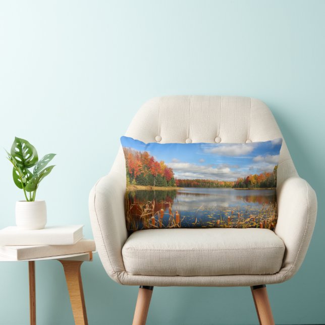 Cojín Lumbar Agua | Lago Mabel Canadá (Silla)