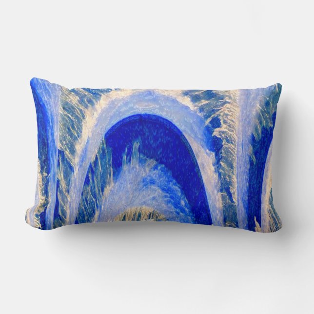 Cojín Lumbar Aguas puras (Anverso)