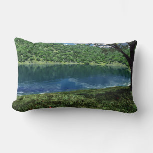 Cojín Lumbar Al lado de las aguas profundas Pillow