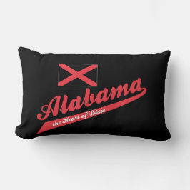 Cojín Lumbar Alabama Corazón de Dixie