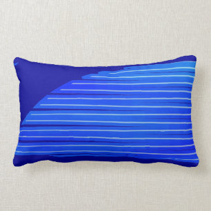 Cojín Lumbar Alas heladas azul