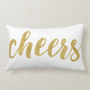 Cojín Lumbar Alegrías modernas en el día de fiesta festivo de