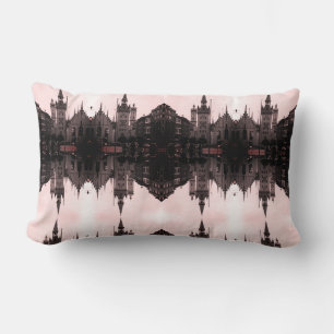 Cojín Lumbar Alemania Vintage Múnich Iglesia Marienplatz Funda-