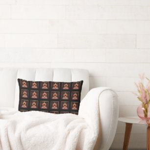 Cojín Lumbar Algodón con elegancia geométrica