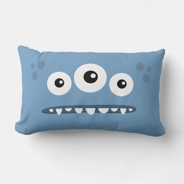 Cojín Lumbar Alien Pillow (21"x13") de los amigos espaciales de (Anverso)