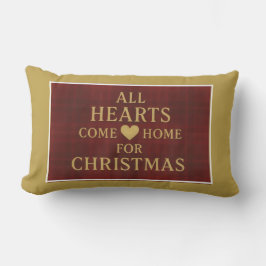 Cojín Lumbar All Hearts Come Home for Christmas | Inclusion