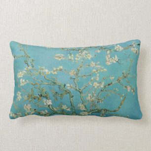 Cojín Lumbar Almendros en Flor de Vincent Van Gogh Arte Fino