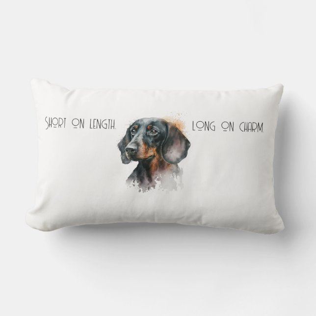 Cojín Lumbar Almofada | Pillow Dachshund (Anverso)