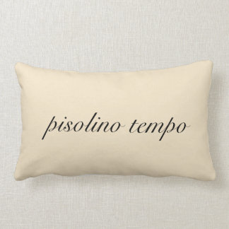 Cojín Lumbar "Almohada italiana de la crema del tiempo de la