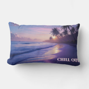Cojín Lumbar Almohadilla De Amanecer De Chill Out - Respira, ¡H