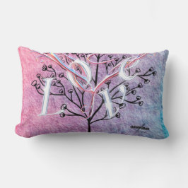 Cojín Lumbar Almohadón de Ode to Love de Adiela Akoo