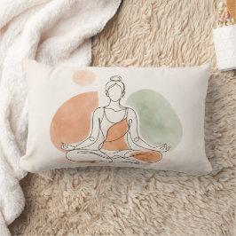 Cojín Lumbar Almohadón de Yoga Meditación Minimalista