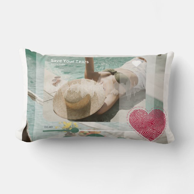 Cojín Lumbar Almohadón Decorativo (Anverso)