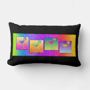 Cojín Lumbar ALMOHADÓN LUMBAR REVERSIBLE MARGARITAS Pop Art