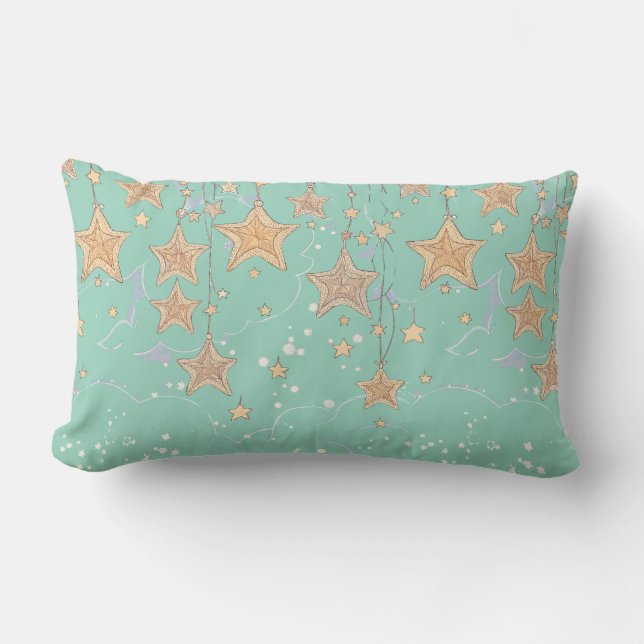 Cojín Lumbar Almohadón Wish Upon a Star (Anverso)