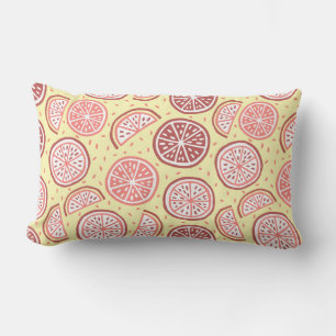 Cojín Lumbar Almohadones con estampado de cítricos