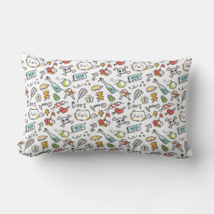 Cojín Lumbar Almohadones con patrón Kawaii lindo