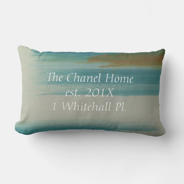 Cojín Lumbar Almohadones de inauguración - El Hogar Chanel (Anverso)