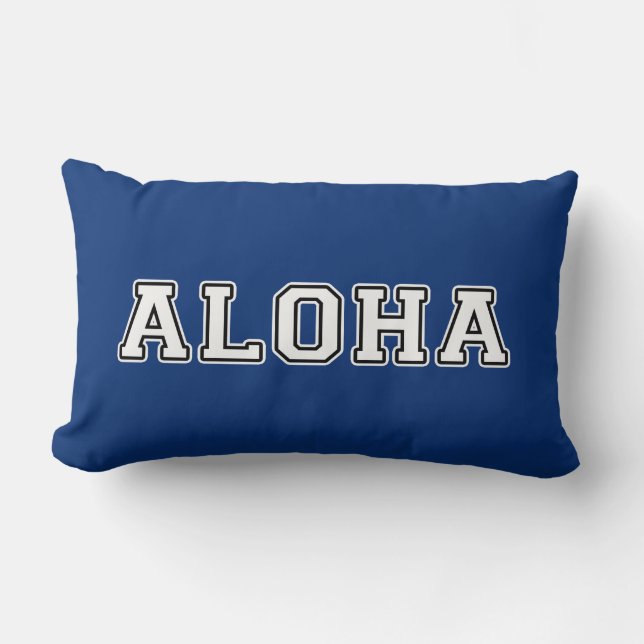 Cojín Lumbar Aloha (Anverso)
