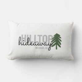 Cojín Lumbar Alquiler de vacaciones en cabaña de pino de montañ