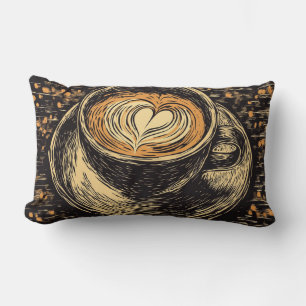 Cojín Lumbar Ama tu café Lumbar Pillow