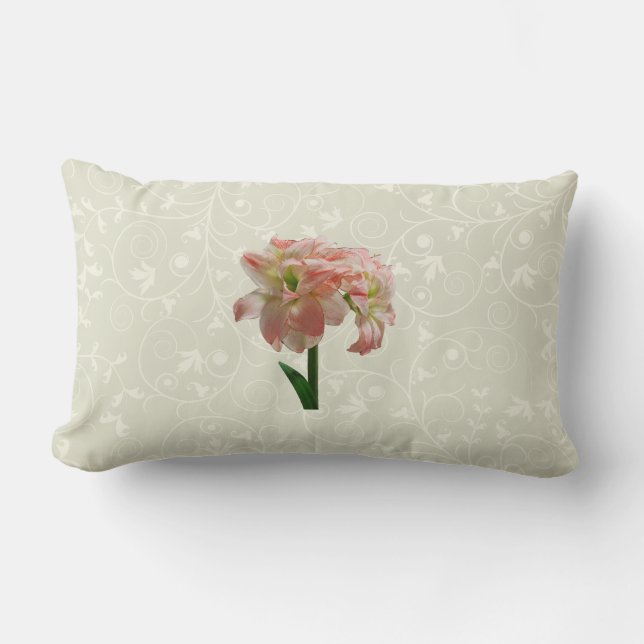 Cojín Lumbar Amaryllis Aphrodite (Anverso)