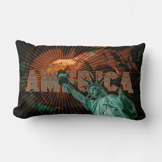 Cojín Lumbar AMÉRICA - Pillow (Anverso)