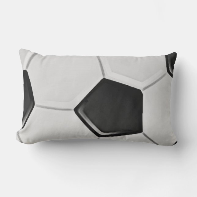 Cojín Lumbar American Soccer or Association Football Ball (Anverso)