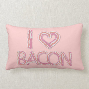 Cojín Lumbar Amo a Bacon