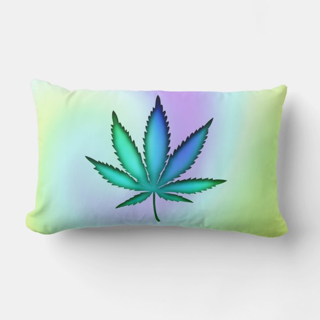 Cojín Lumbar Amor en arco iris (Anverso)