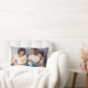 Cojín Lumbar Amor en escritura blanca con foto de Personalizado (Couch)