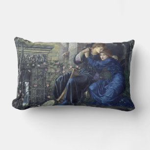 Cojín Lumbar Amor entre las ruinas (de Edward Burne-Jones)
