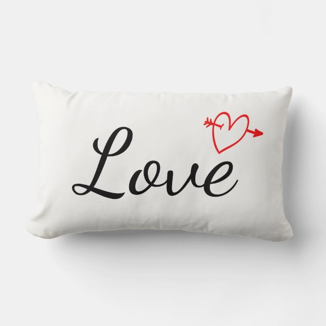 Cojín Lumbar Amor Pillow (Anverso)