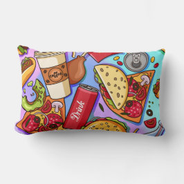 Cojín Lumbar amor por la comida