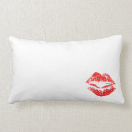 Cojín Lumbar Amor, Smooches, besos, labios
