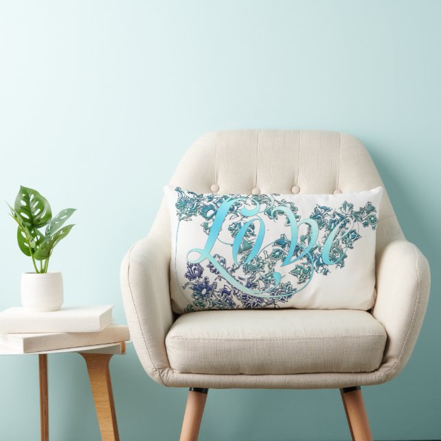Cojín Lumbar Amor y flores (Silla)
