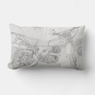 Cojín Lumbar Amortiguador de la bici de la motocicleta del