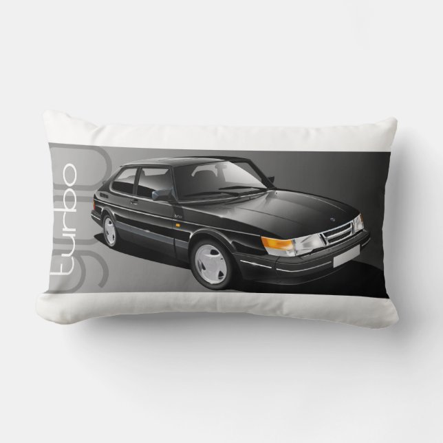 Cojín Lumbar Amortiguador del cupé de Saab 900 Turbo (Anverso)