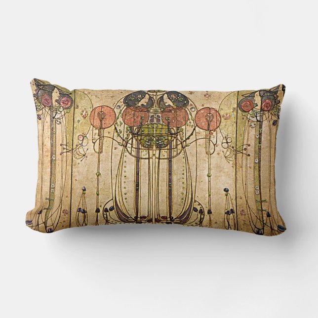 Cojín Lumbar Amortiguadores de Nouveau Charles Mackintosh (Anverso)