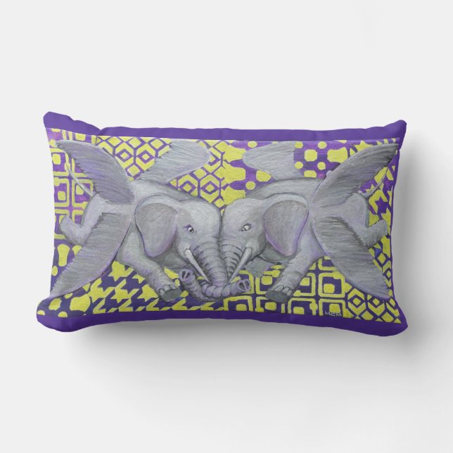 Cojín Lumbar Ampliación de la foto de las cuatro alas (Anverso)